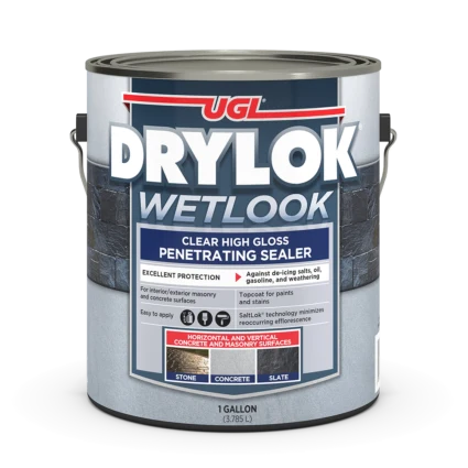 DRYLOK WetLook Clear High Gloss Penetrating Sealer