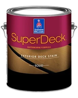 SuperDeck Exterior Waterborne Solid Color Deck Stain