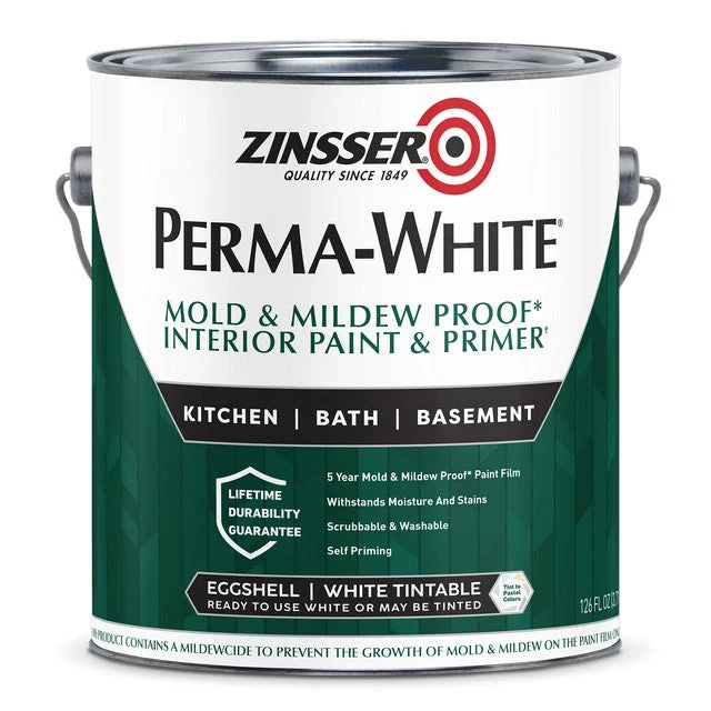 Zinsser Perma-White Mold & Mildew-Proof Interior Paint