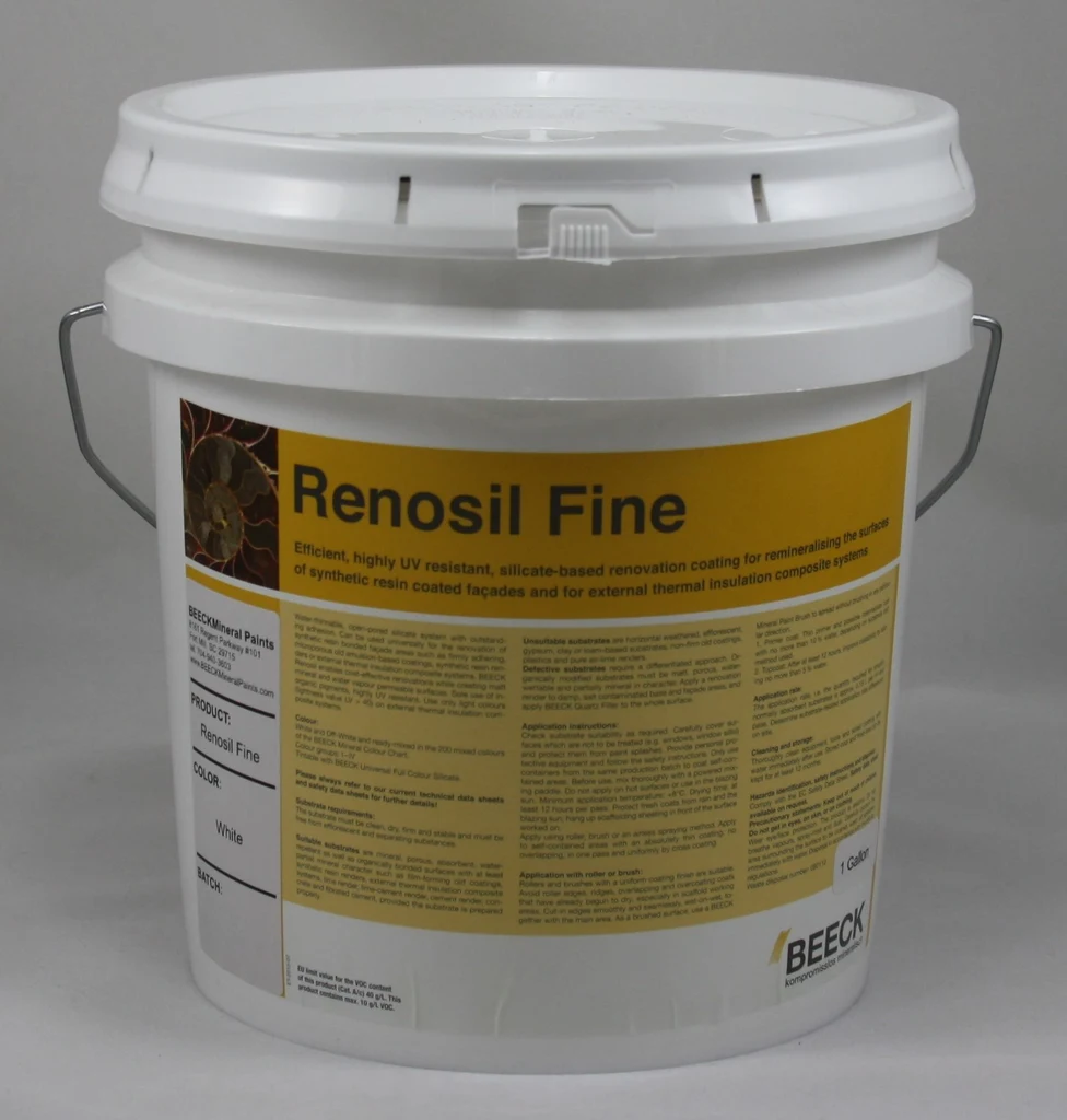 BEECK Renosil Exterior Sol-Silicate Paint