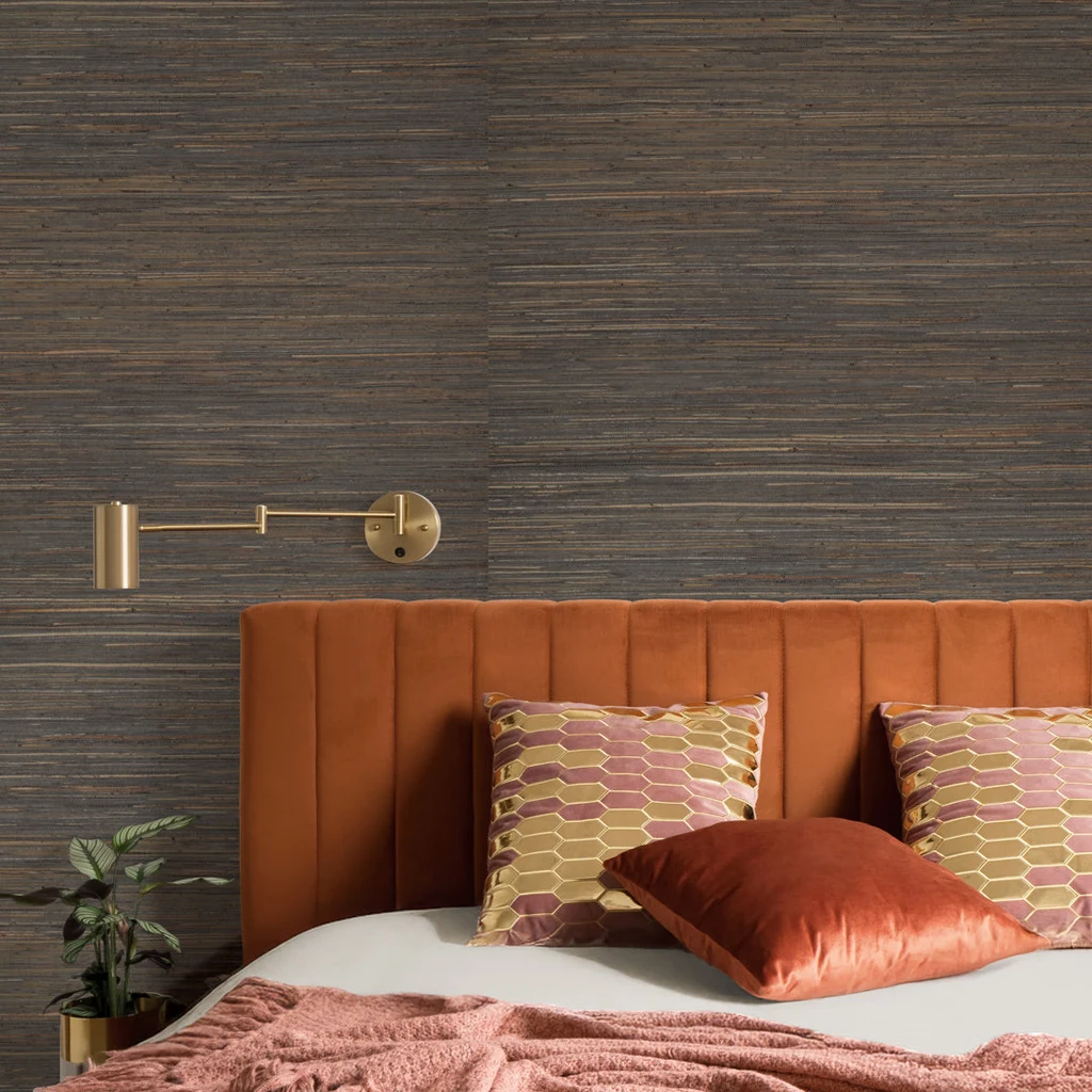 Tempaper Grasscloth Peel and Stick Wallpaper