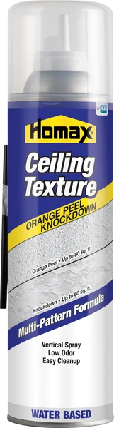 Interior Aerosol Ceiling Texture Orange Peel & Knockdown