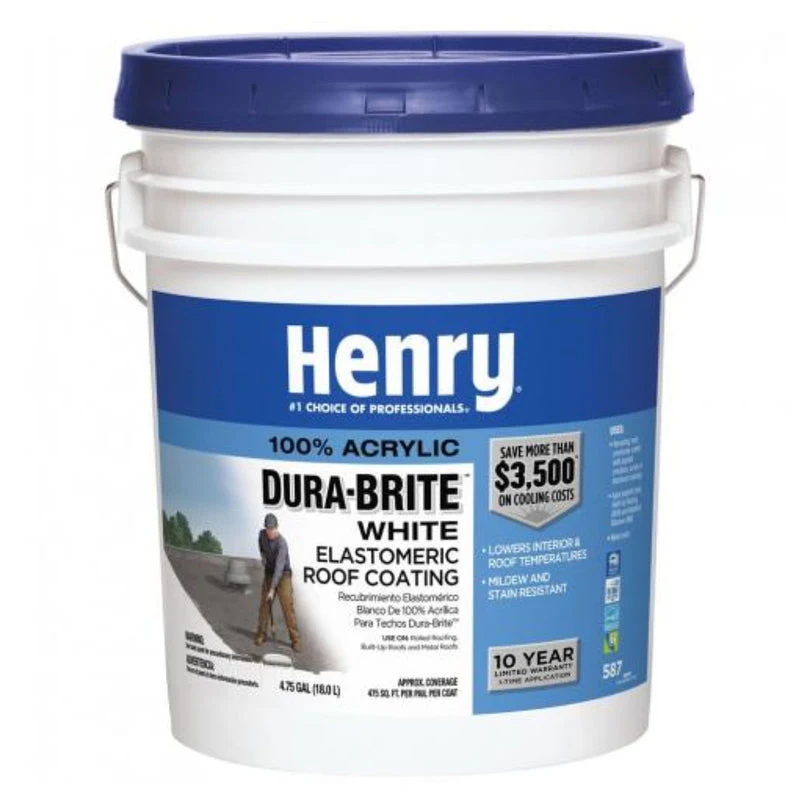 Henry 587 Fibered Aluminum Roof Coating