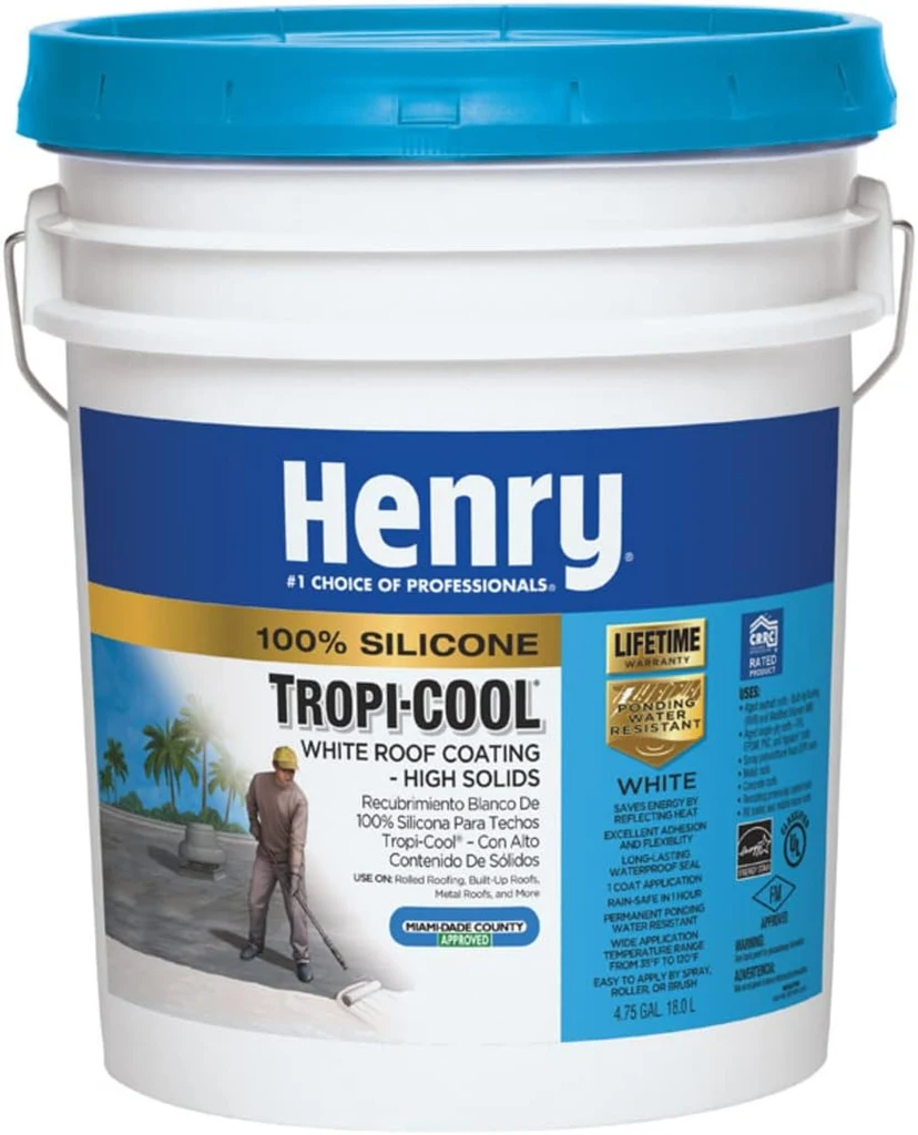 Henry Tropi-Cool 887 100% Silicone Roof Coating