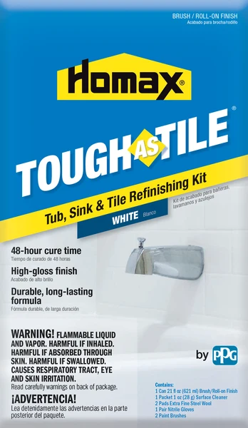 Tough As Tile Tub Refinish Brush-On