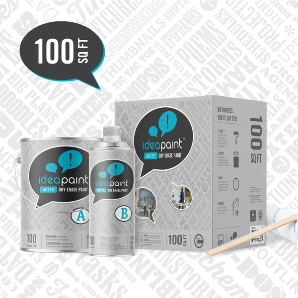 IdeaPaint White Dry Erase Paint