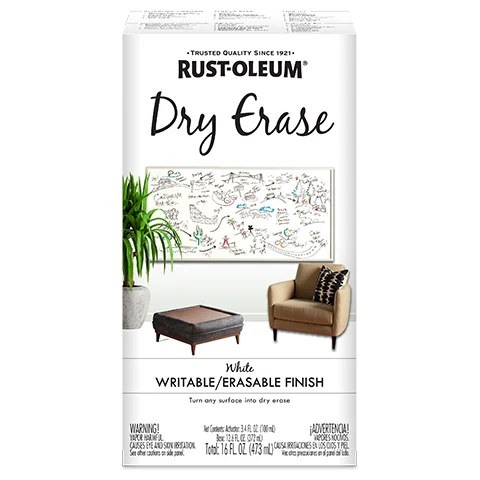 Rust-Oleum Specialty Dry Erase Paint Kit, White