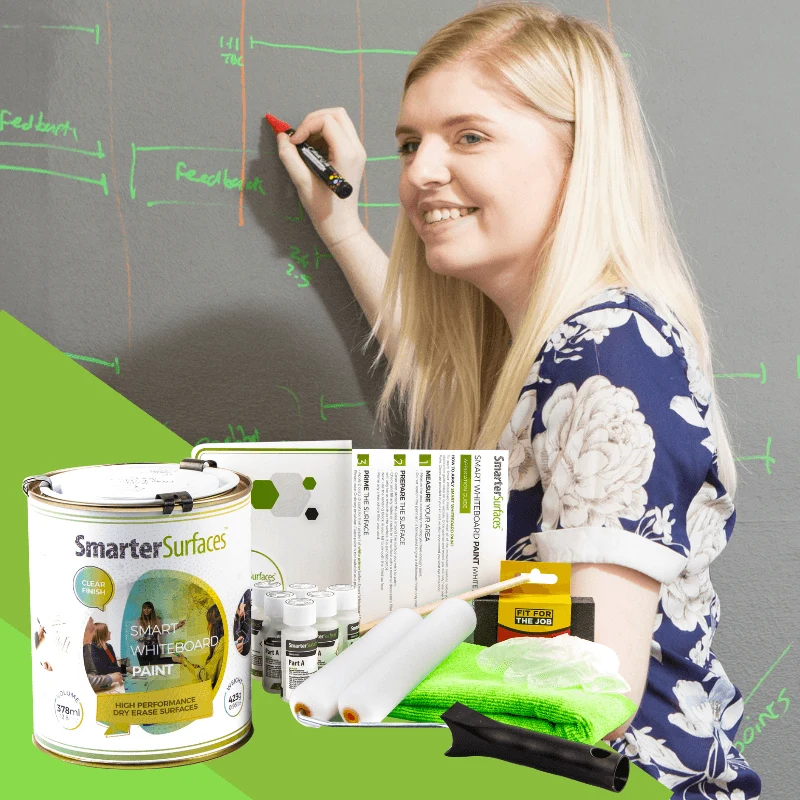 Smarter Surfaces Clear Whiteboard Paint