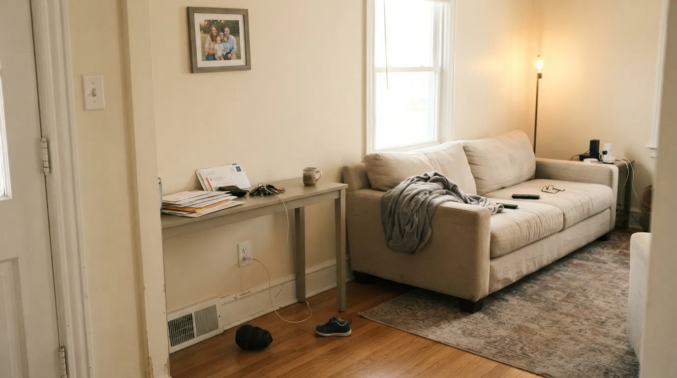 Backdrop Cookies & Cream in a real room
