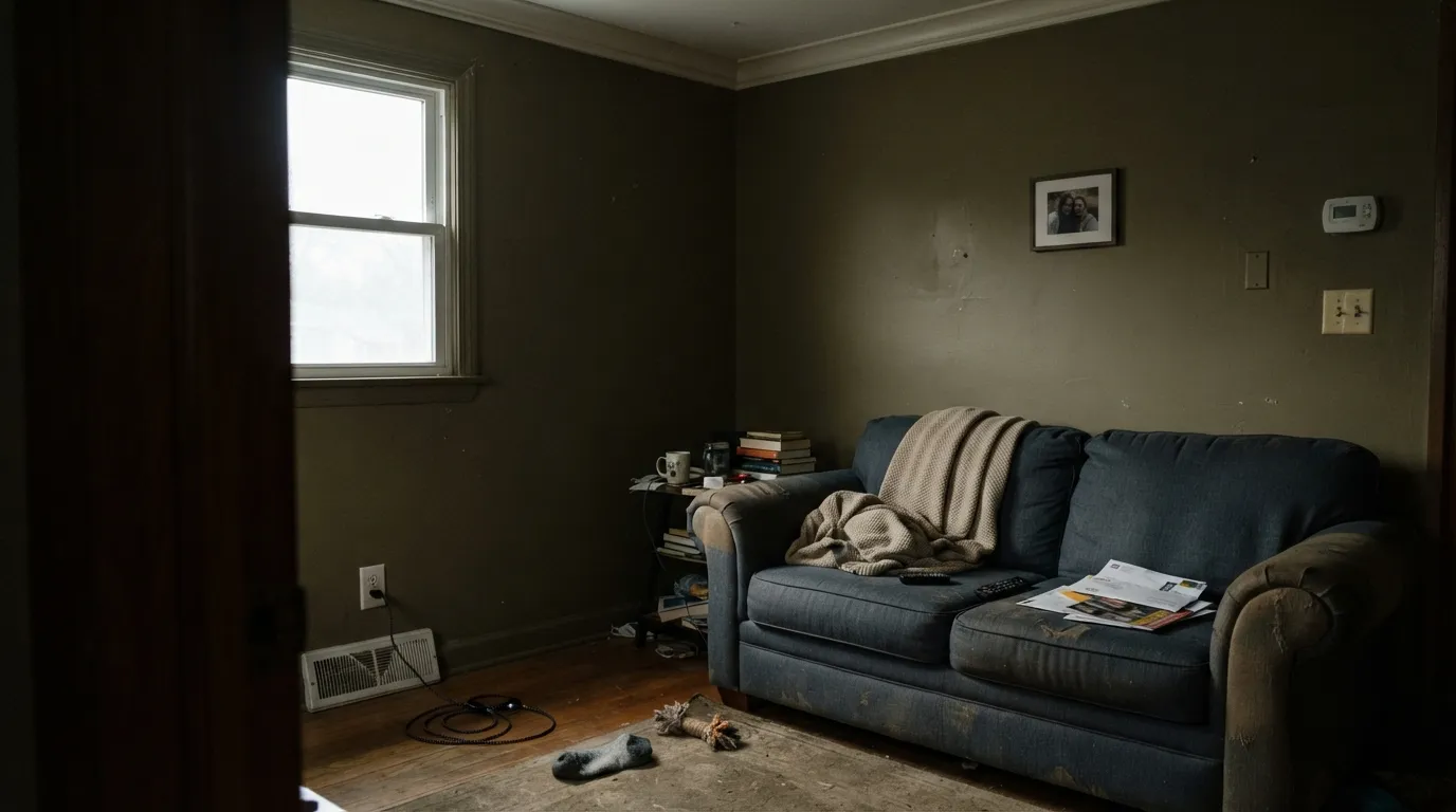 The honest shot: without real daylight, Old Soul loses its green entirely and reads like a bad brown — the exact complaint behind most of its low ratings.