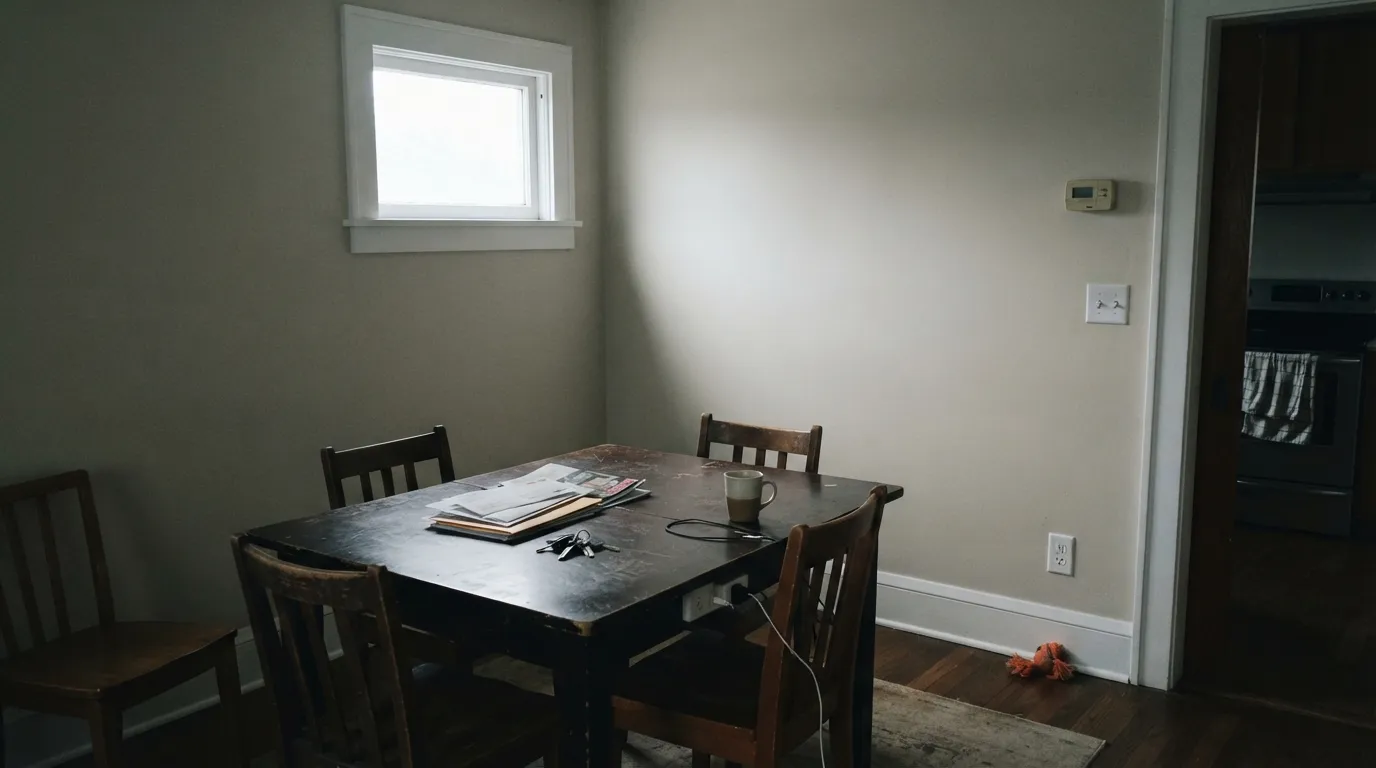 The honest shot: next to a true white, and in cool north light, Real Real is not a white — it goes dirty beige, which is exactly the category error in the one-star stories.
