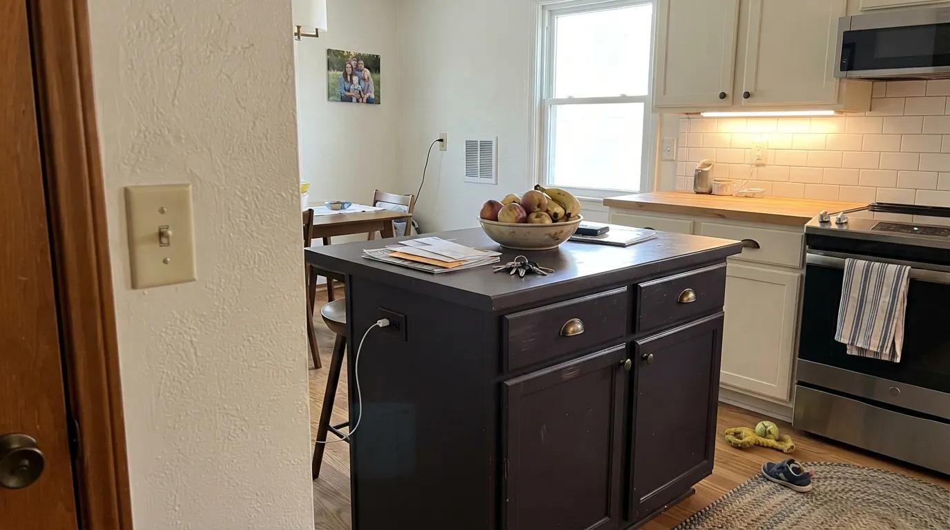 Behr Aubergine in a real room