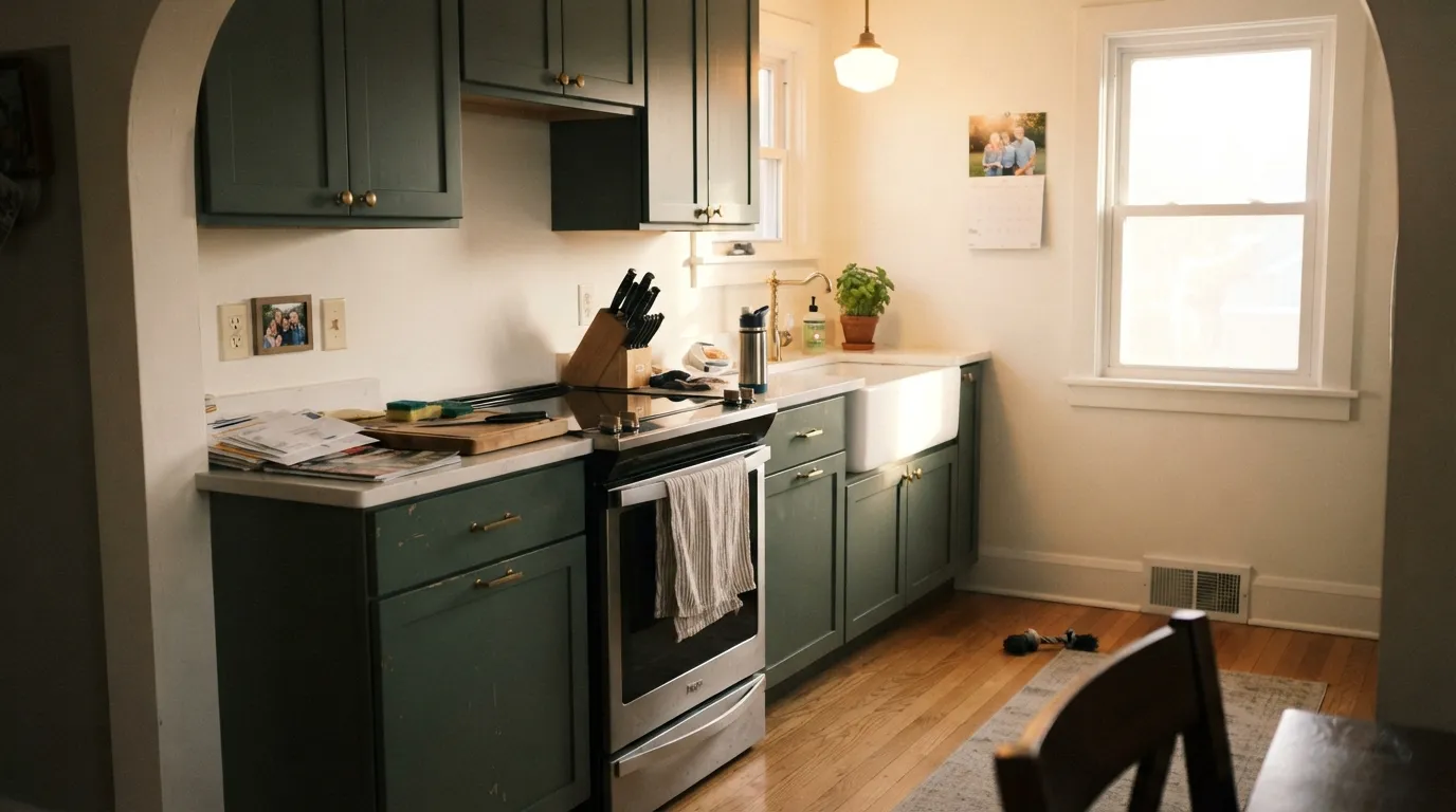 Behr Boreal in a real room