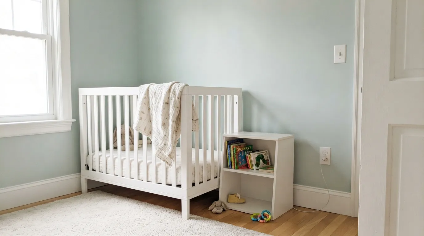 Behr Brook Green in a real room