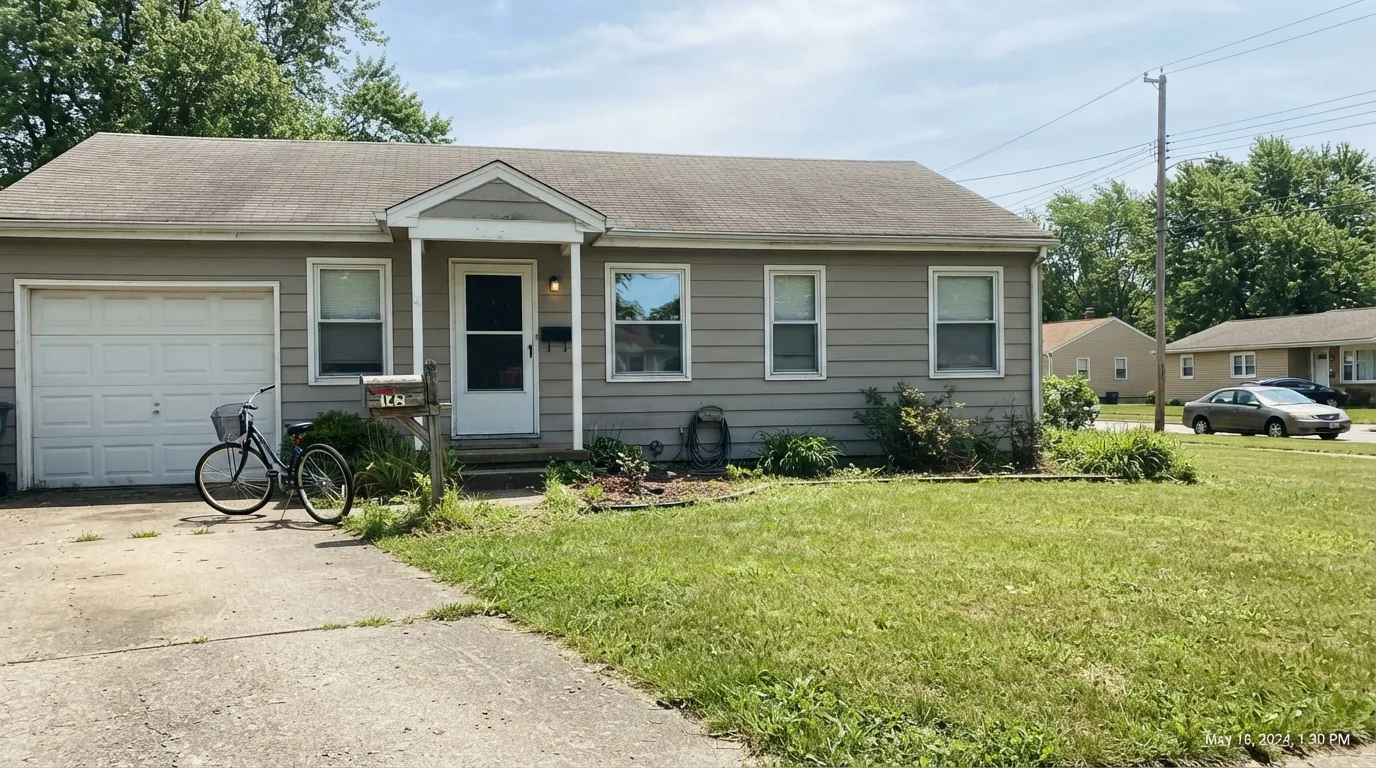 Classic on a real house body in direct daylight — balanced, calm, and exactly as unremarkable as it's meant to be.