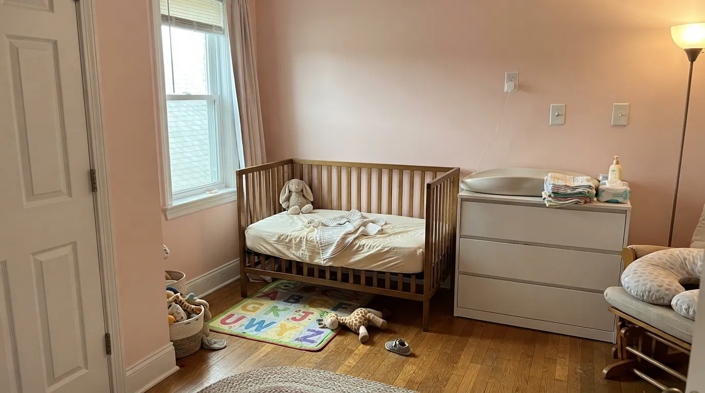Behr Cupcake Pink in a real room