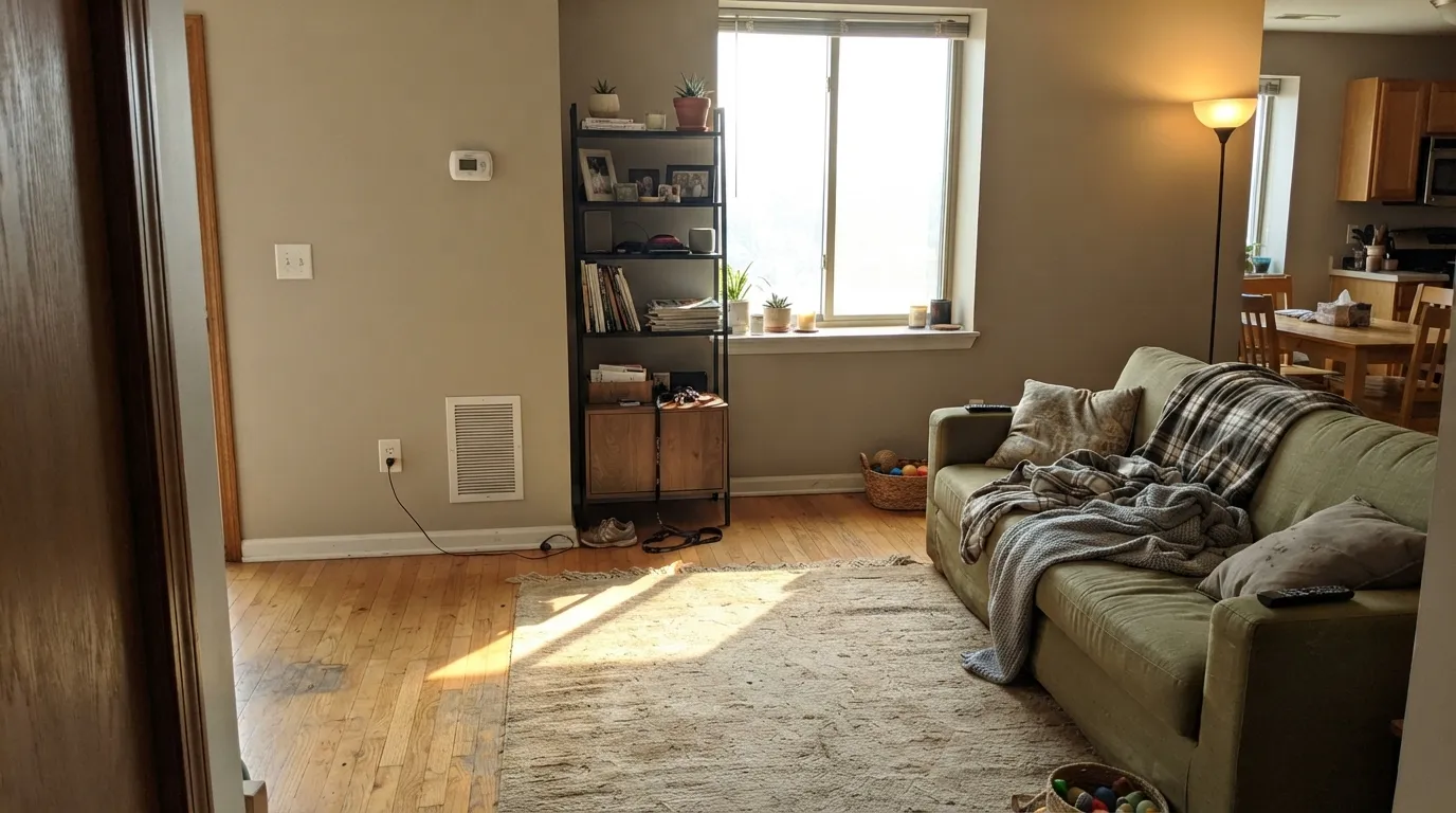 Behr Dove in a real room