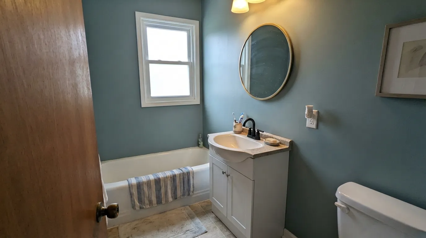 Behr Dragonfly in a real room