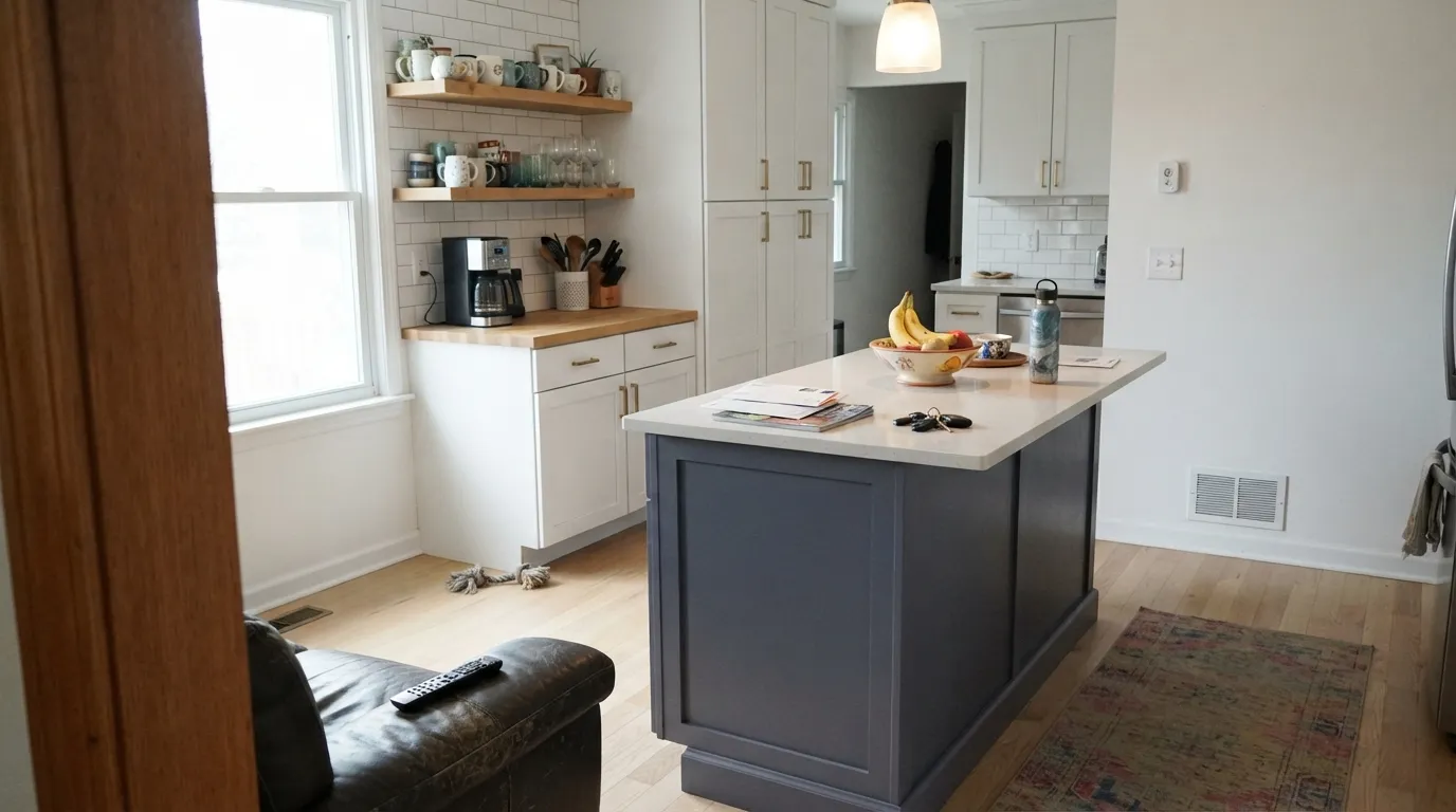 Behr English Channel in a real room