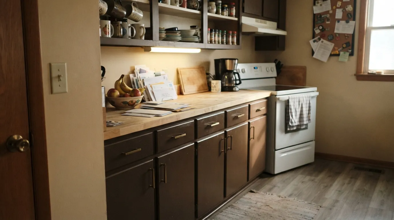 Behr Havana Coffee in a real room