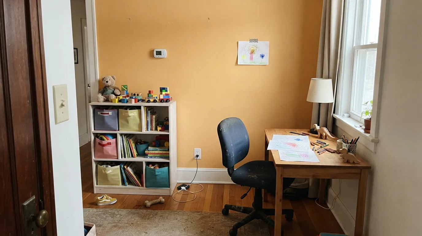 Behr Jackfruit in a real room