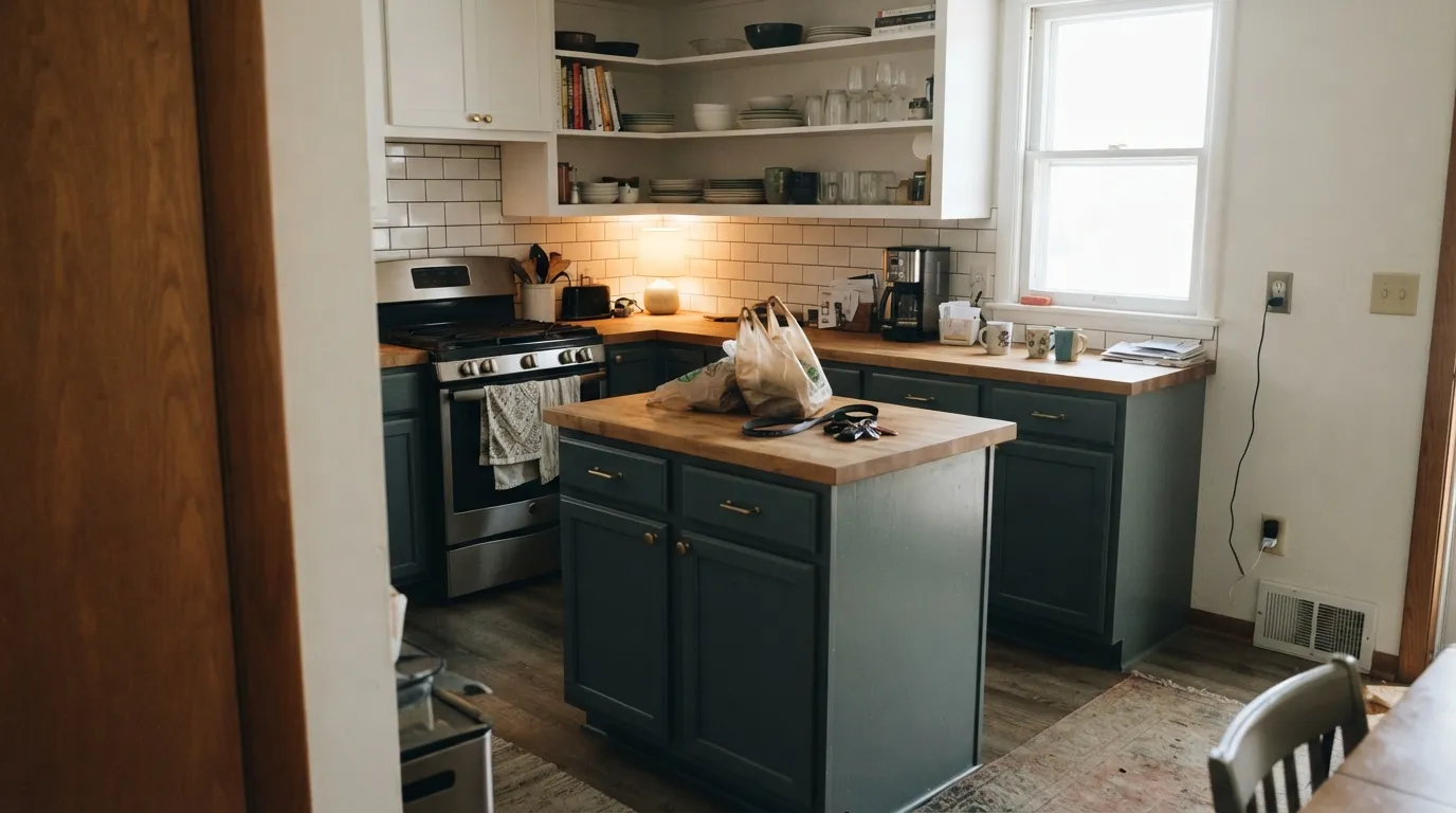 Behr Juniper Ash in a real room