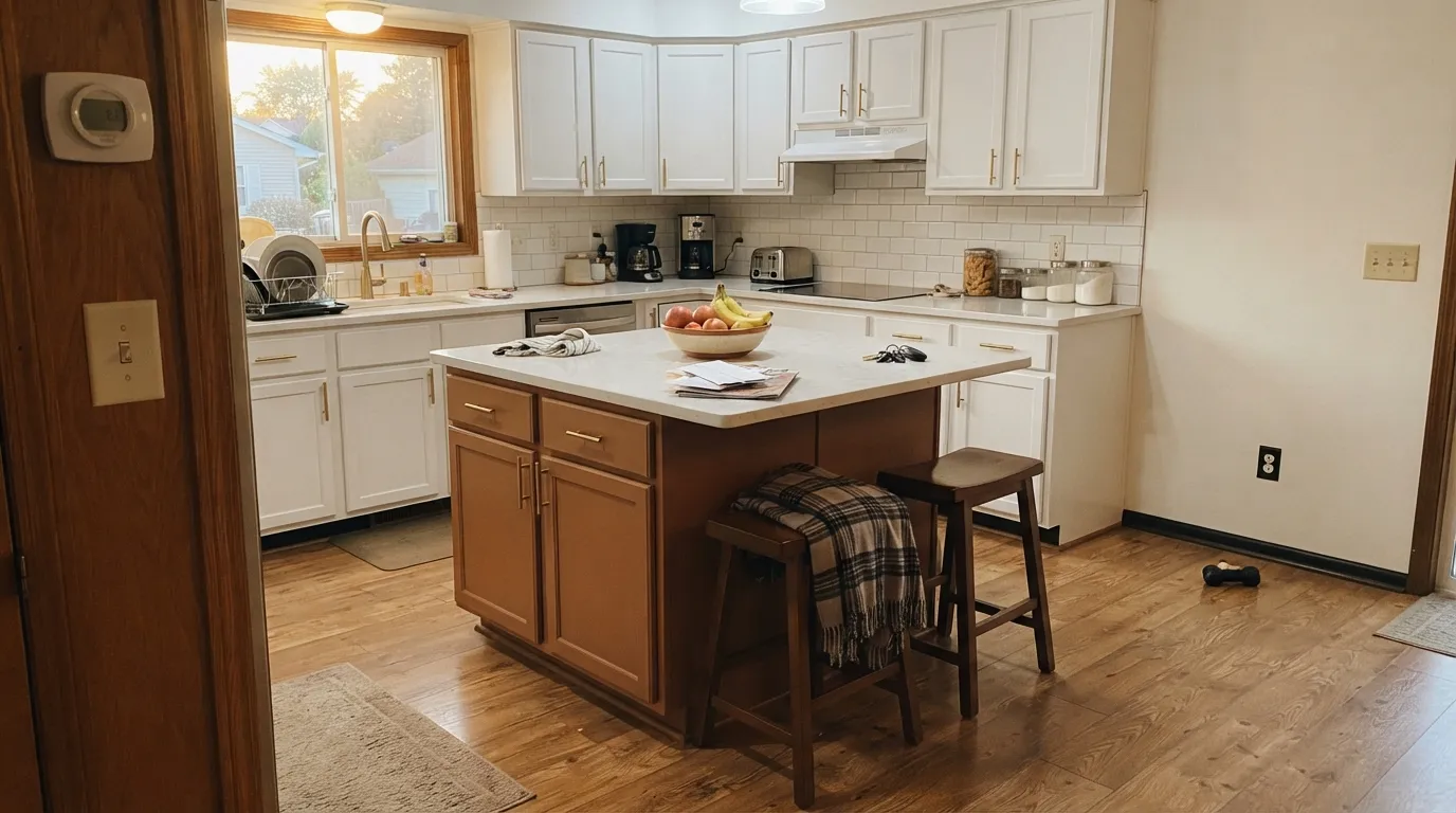 Behr Maple Glaze in a real room