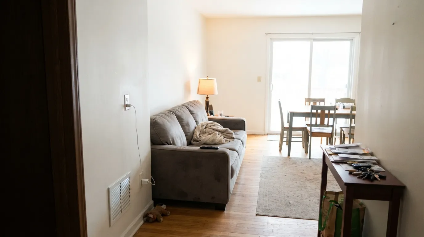Behr Marshmallow in a real room