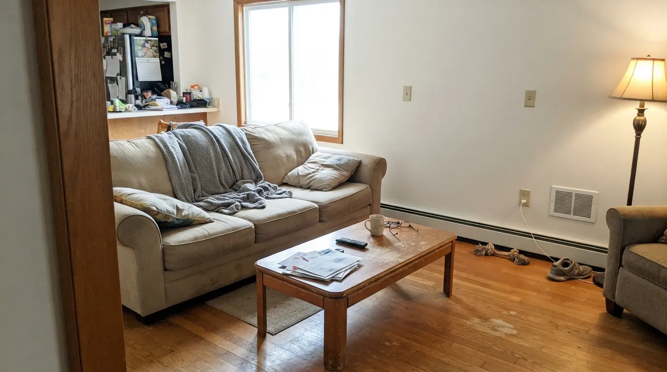 Behr Nano White in a real room