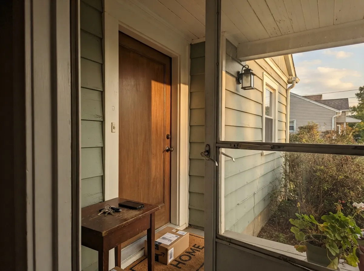 Warm afternoon light is where the undertone actually shows — soft ivory-white, not stark and not yellow.