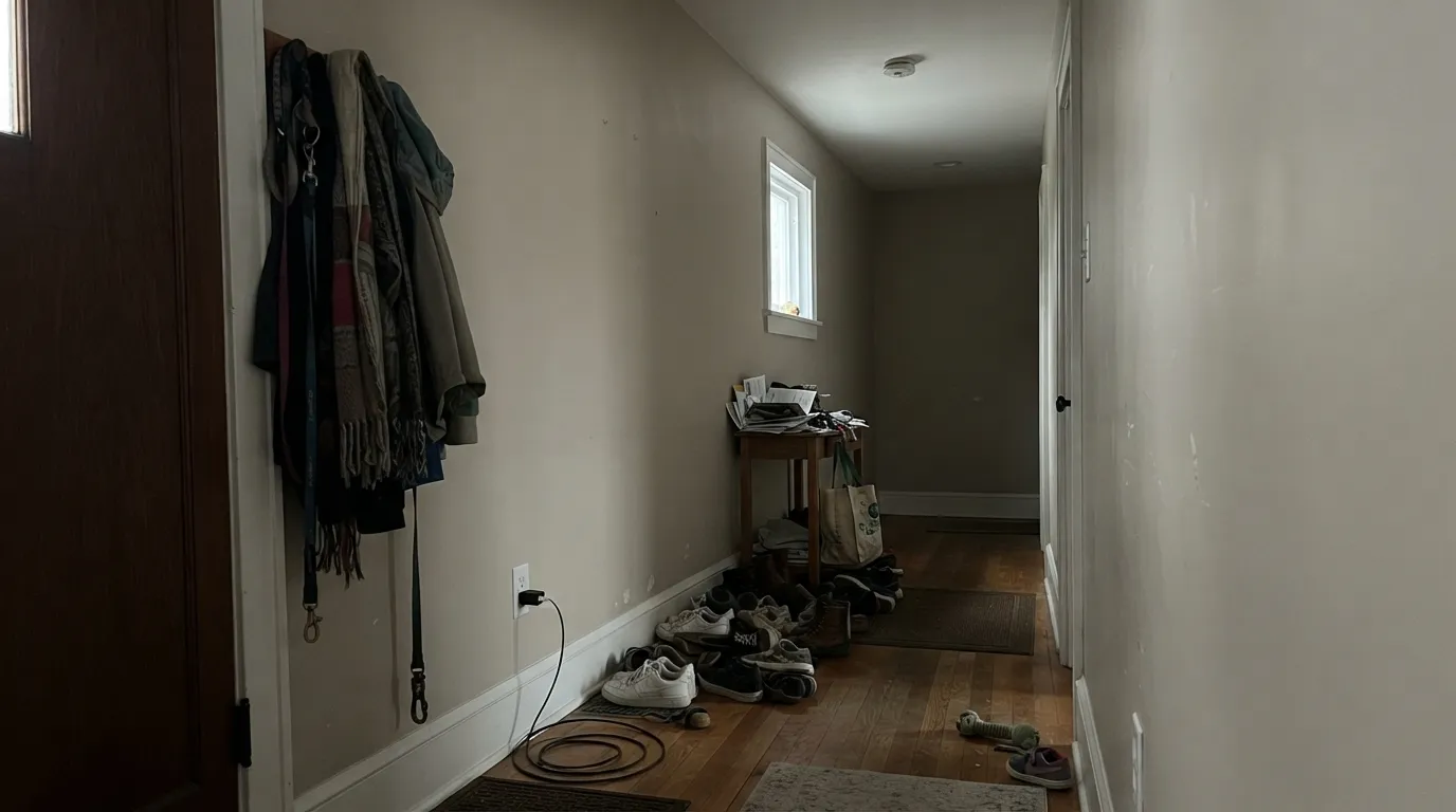 The honest shot: cool north light with no warm lamp strips the warmth out and leaves a flat, slightly gray white — the exact complaint behind most of its low reviews.