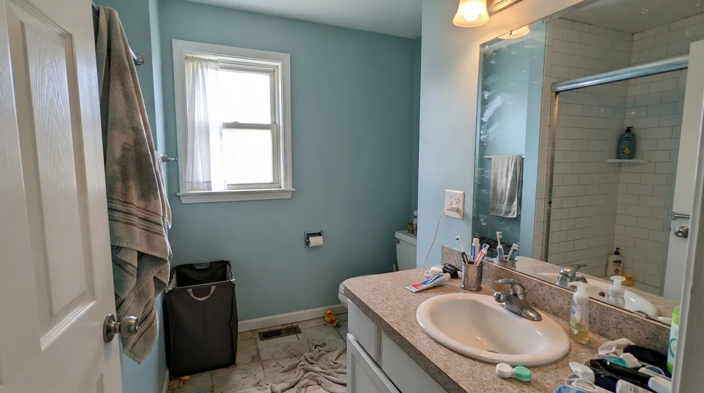 Behr Ocean Boulevard in a real room