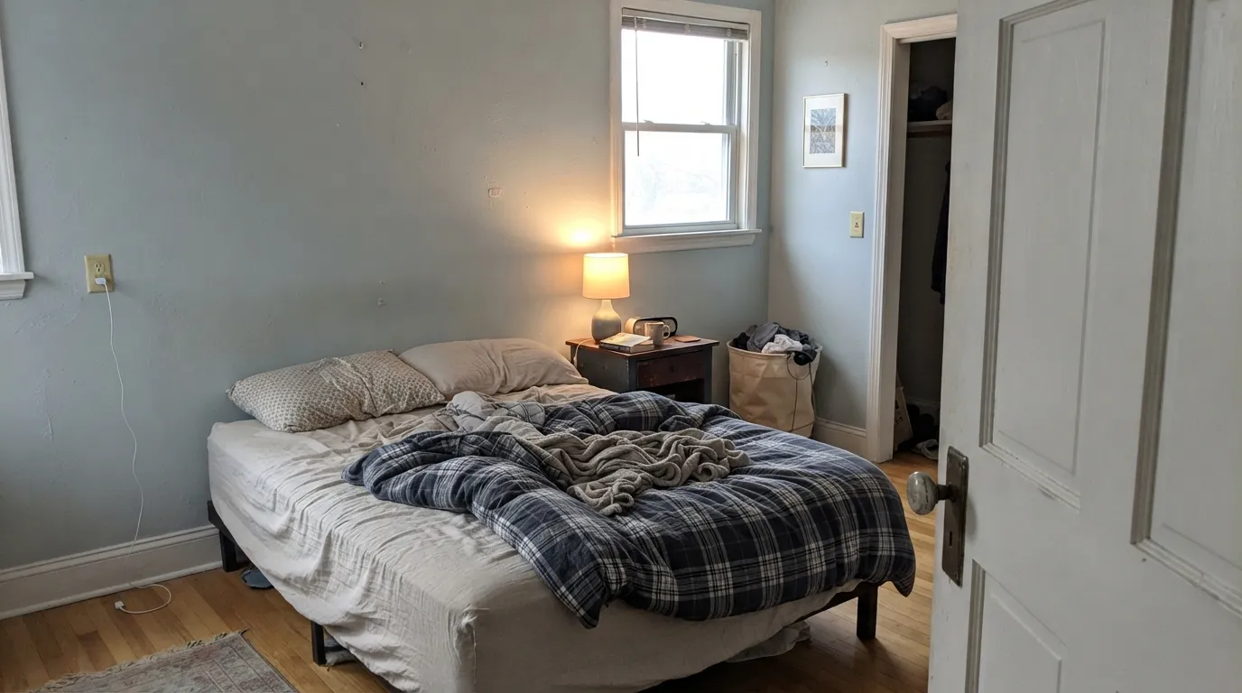 Behr Offshore Mist in a real room