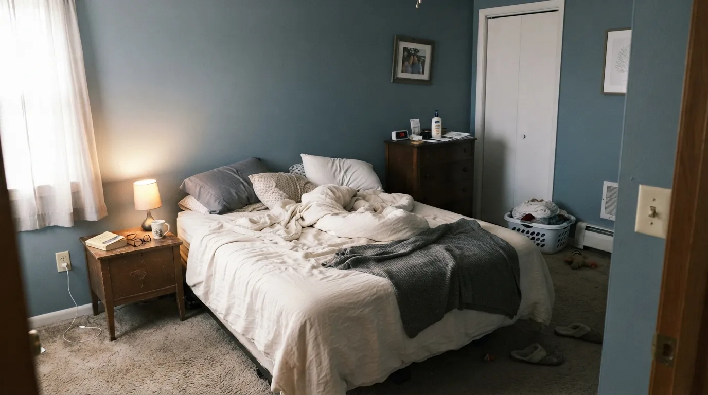 Behr Rainy Season in a real room