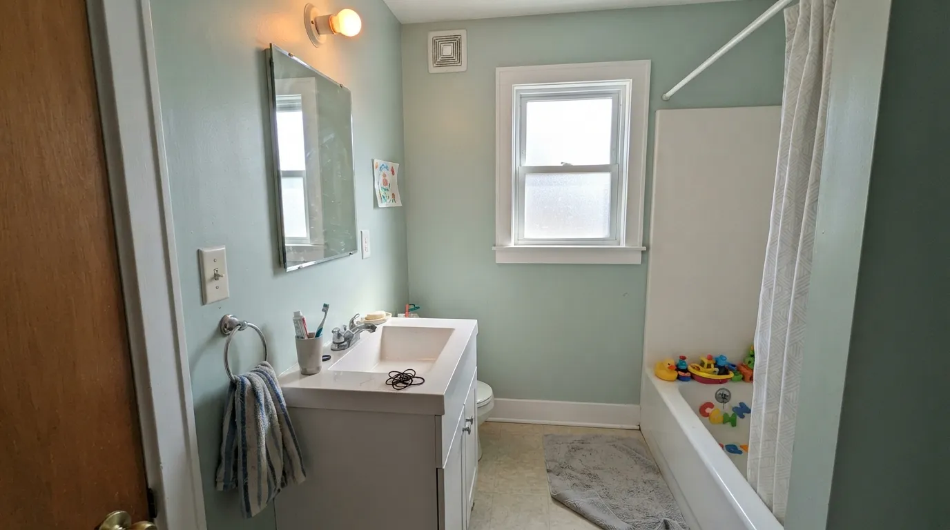 Behr Riverdale in a real room