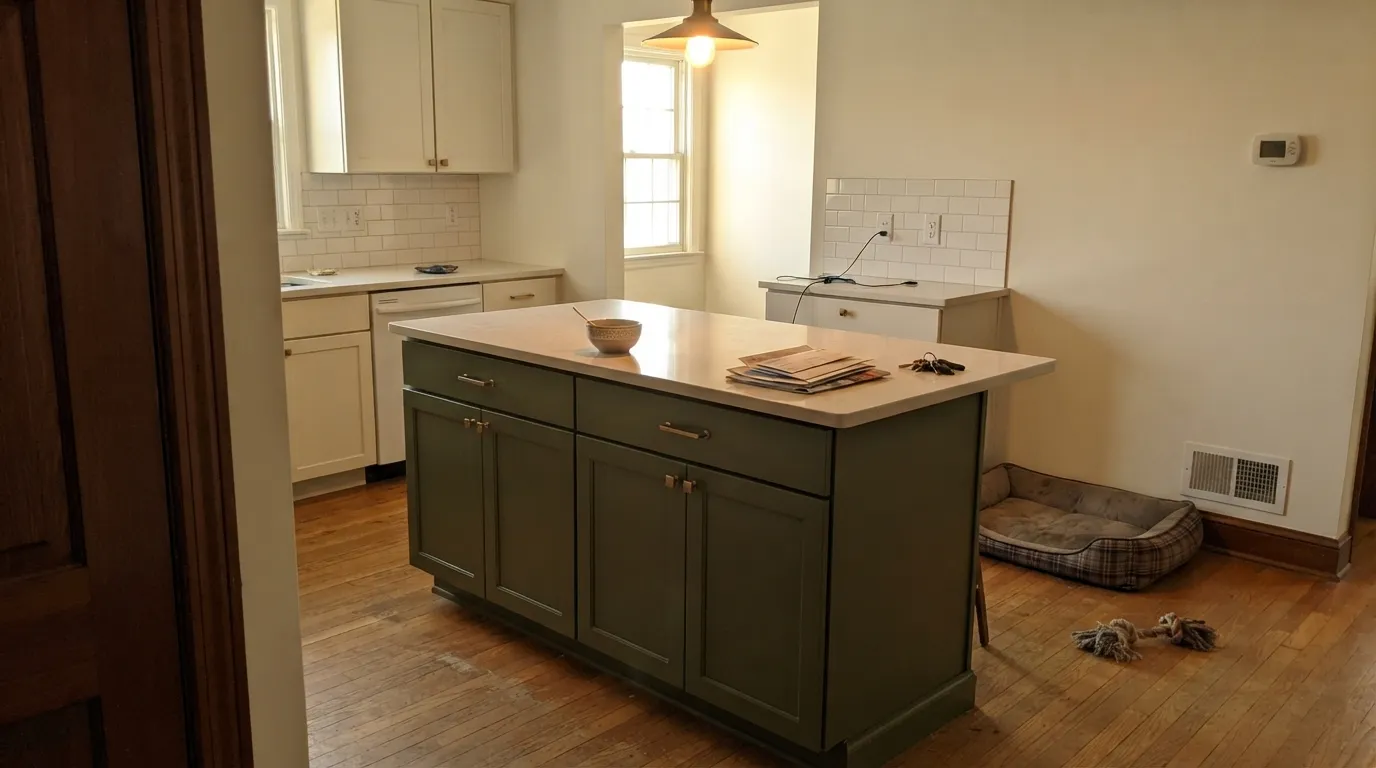 Behr Secret Meadow in a real room