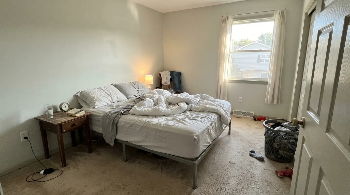 Behr Silver Ash in a real room