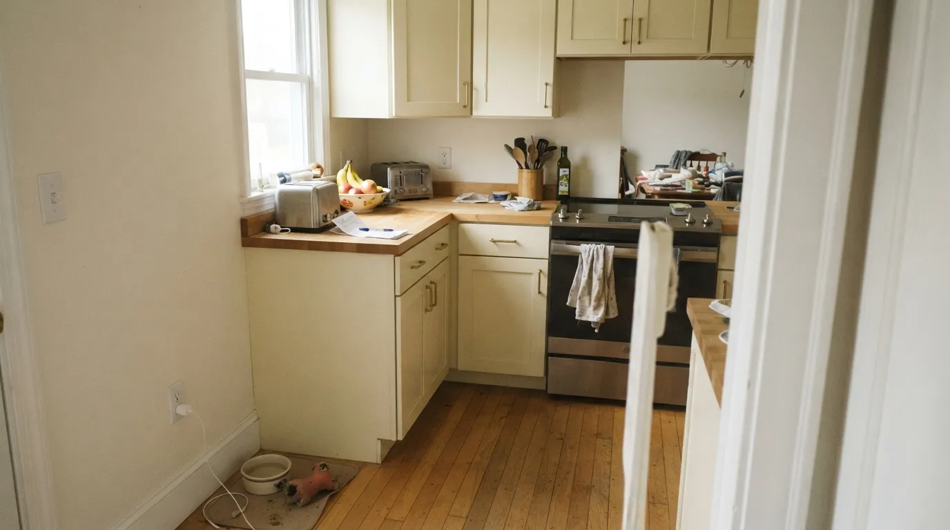 Behr Simply White in a real room