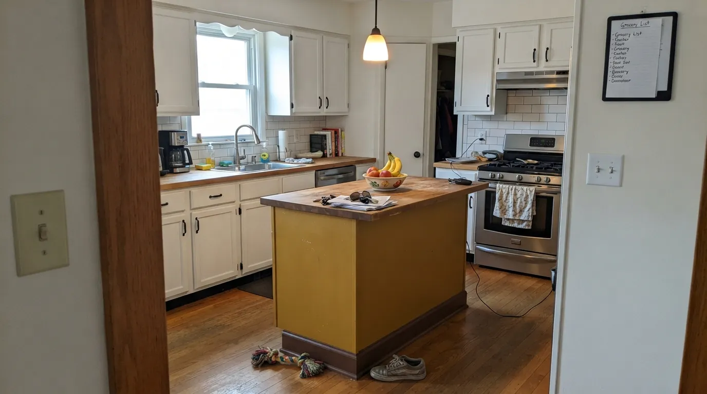 Behr Thai Curry in a real room