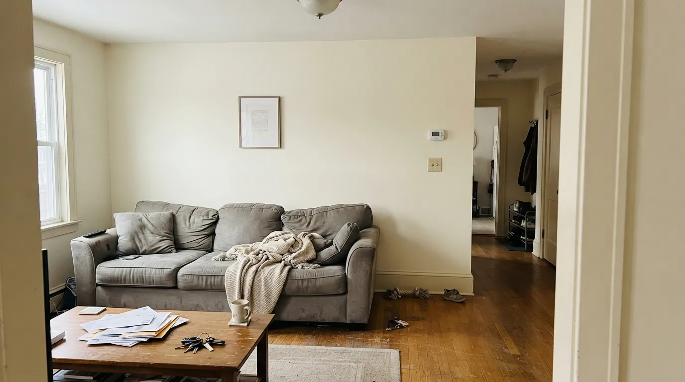 Behr Toasted Marshmallow in a real room