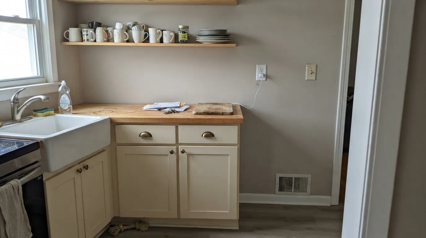 Behr Whisper White in a real room