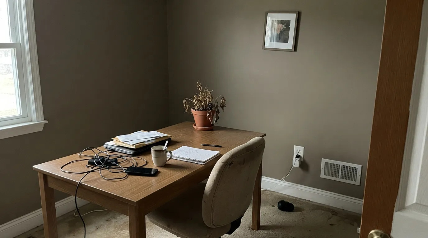 The honest shot: cool overcast north light drains the sand out and leaves a flat, muddy brown-gray — the exact room this color needs you to skip.