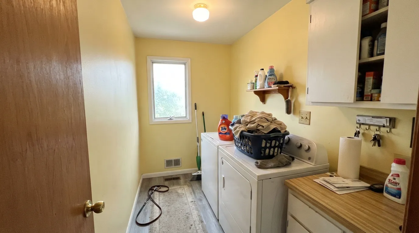 Benjamin Moore Banana Cream in a real room