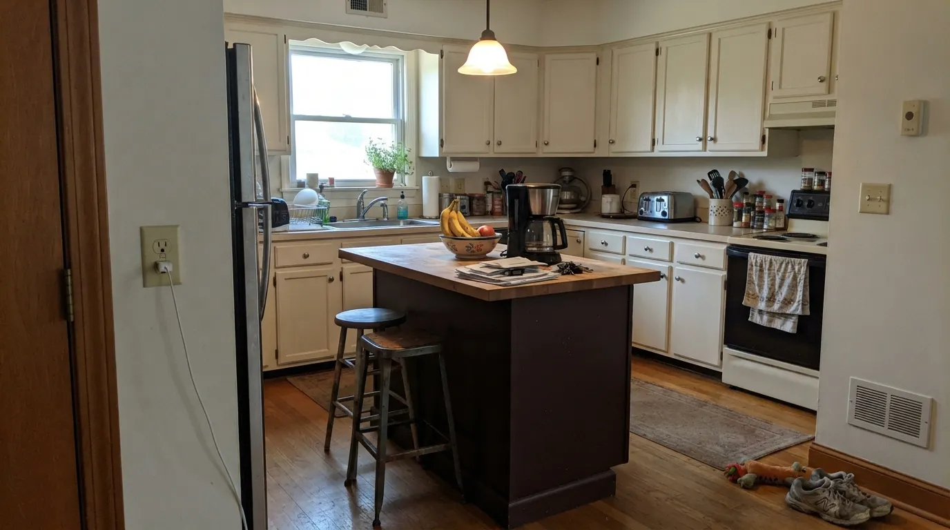 Benjamin Moore Barista in a real room