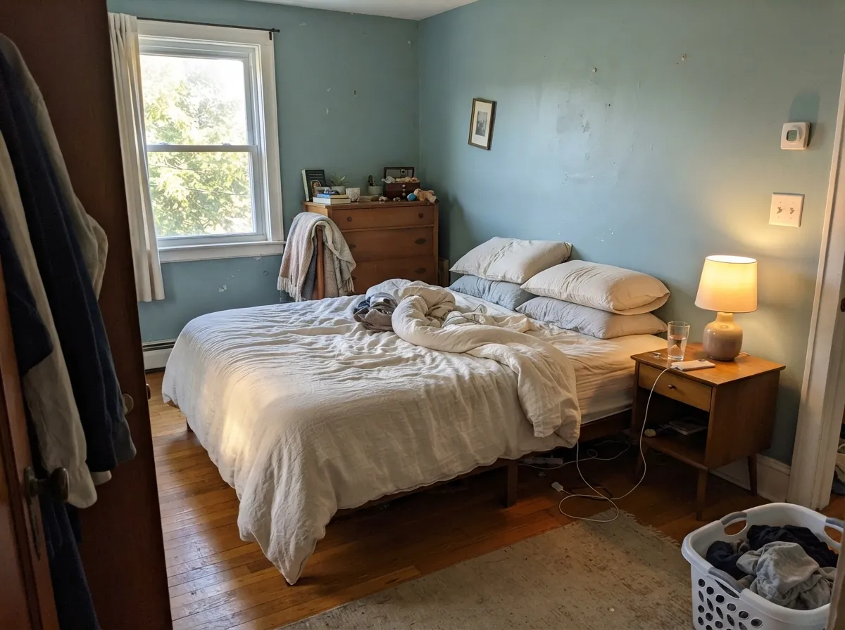 Warm afternoon light pulls the green side forward — the spa calm most owners fall for.