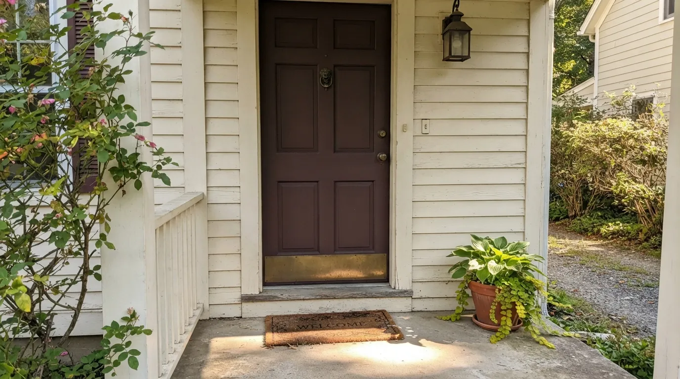 Benjamin Moore Branchport Brown in a real room