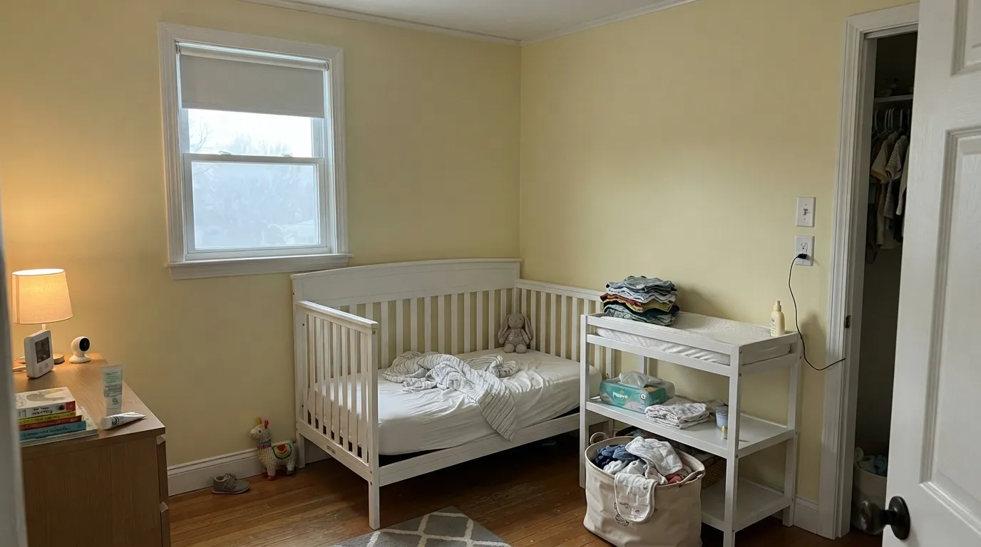 Benjamin Moore Butter in a real room