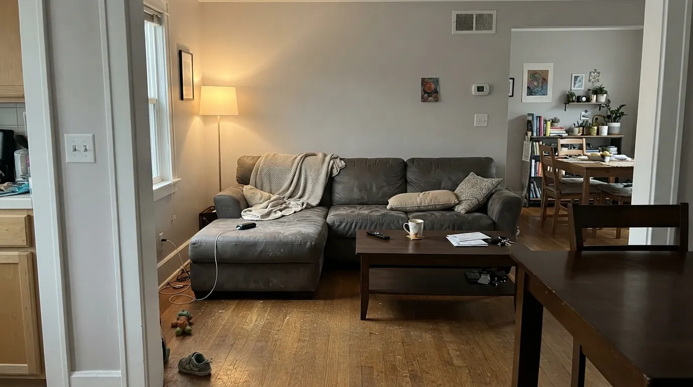 Benjamin Moore Collingwood in a real room