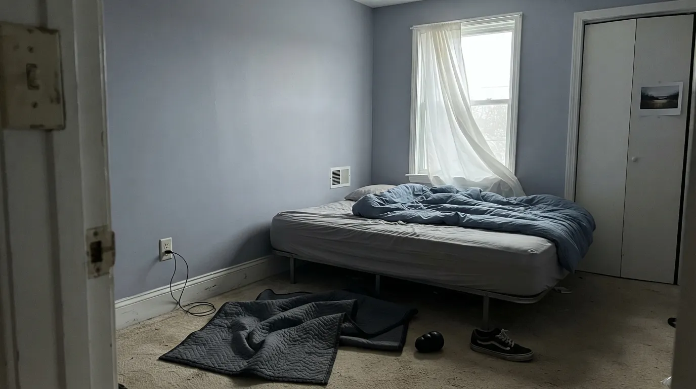 The honest shot: in a dim north room with no warm lamps, French Lilac keeps its violet but loses its warmth — the icy, faintly clinical read behind most of the regret stories.