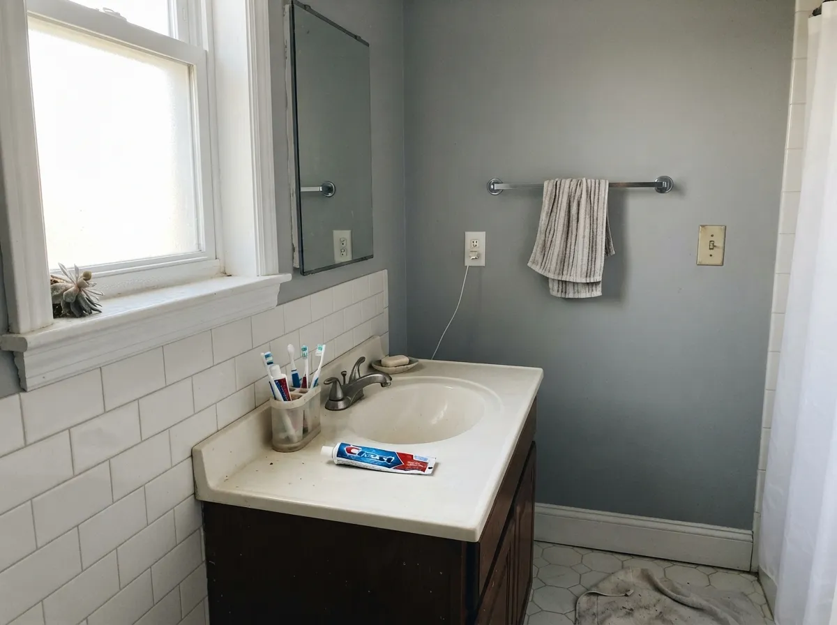 Its best interior room: with chrome, white tile and crisp trim the cool lean finally has company that agrees with it.